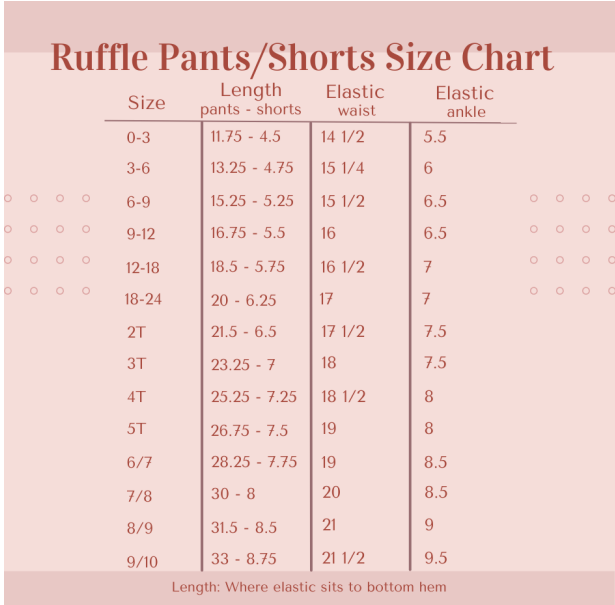 Ruffle Pants