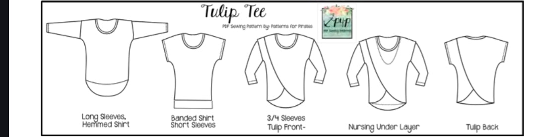 Adult Tulip tee