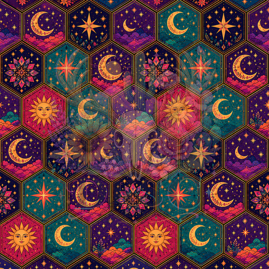Celestial hexagon