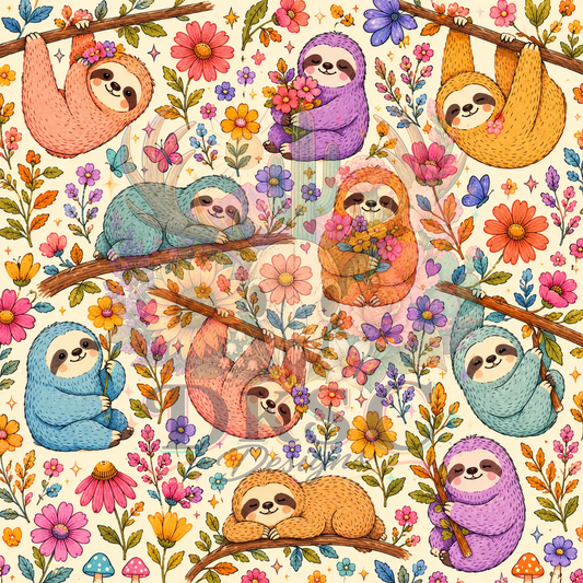 Sloth floral